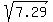 sqrt%287.29%29