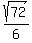 sqrt%2872%29%2F6