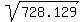 sqrt%28728.129%29
