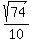 sqrt%2874%29%2F10