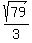 sqrt%2879%29%2F3