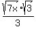 sqrt%287x%29sqrt%283%29%2F3
