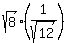 sqrt%288%29%281%2Fsqrt%2812%29%29