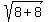 sqrt%288%2B8%29