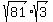 sqrt%2881%29sqrt%283%29