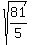 sqrt%2881%2F5%29