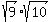sqrt%289%29%2Asqrt%2810%29
