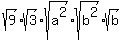 sqrt%289%29%2Asqrt%283%29%2Asqrt%28a%5E2%29%2Asqrt%28b%5E2%29%2Asqrt%28b%29