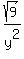 sqrt%289%29%2Fy%5E2