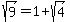 sqrt%289%29=1%2Bsqrt%284%29