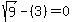 sqrt%289%29-%283%29+=+0