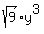 sqrt%289%29y%5E3