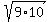 sqrt%289%2A10%29