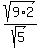 sqrt%289%2A2%29%2Fsqrt%285%29%29+