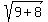 sqrt%289%2B8%29