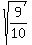 sqrt%289%2F10%29
