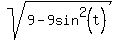 sqrt%289+-+9sin%5E2%28t%29%29