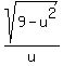 sqrt%289-u%5E2%29%2Fu