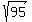 sqrt%2895%29