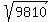 sqrt%289810%29