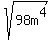 sqrt%2898m%5E4%29