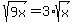 sqrt%289x%29=3%2Asqrt%28x%29