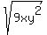 sqrt%289xy%5E2%29