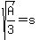 sqrt%28A%2F3%29+=+s