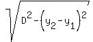sqrt%28D%5E2-%28y%5B2%5D-y%5B1%5D%29%5E2%29