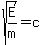 sqrt%28E%2Fm%29=c%29%29