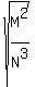 sqrt%28M%5E2%2FN%5E3%29