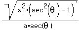 sqrt%28a%5E2%28sec%5E2%28theta%29-1%29%29%2F%28a%2Asec%28theta%29%29