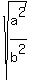 sqrt%28a%5E2%2Fb%5E2%29