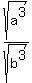 sqrt%28a%5E3%29%2Fsqrt%28b%5E3%29