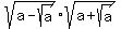 sqrt%28a-sqrt%28a%29%29%2Asqrt%28a%2Bsqrt%28a%29%29