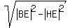sqrt%28abs%28BE%29%5E2-abs%28HE%29%5E2%29