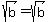 sqrt%28b%29+=+sqrt%28b%29