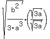 sqrt%28b%5E2%2F3a%5E3%29%2A%28sqrt%283a%29%2Fsqrt%283a%29%29