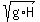 sqrt%28g%2AH%29