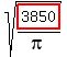 sqrt%28highlight%283850%29%2Fpi%29