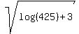 sqrt%28log%28%28425%29%29%2B3%29