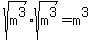 sqrt%28m%5E3%29sqrt%28m%5E3%29+=+m%5E3