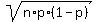 sqrt%28n%2Ap%2A%281-p%29%29