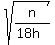 sqrt%28n%2F%2818h%29%29