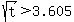 sqrt%28t%29%3E+3.605