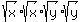 sqrt%28x%29%2Asqrt%28x%29%2Asqrt%28y%29%2Asqrt%28y%29