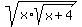 sqrt%28x%2Asqrt%28x%2B4%29%29
