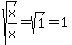 sqrt%28x%2Fx%29=sqrt%281%29=1