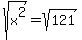 sqrt%28x%5E2%29+=+sqrt%28121%29