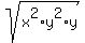 sqrt%28x%5E2%2Ay%5E2%2Ay%29